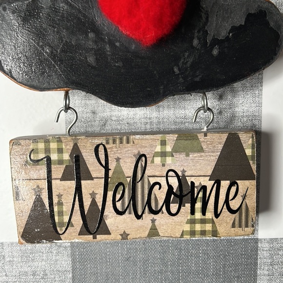 VTG Christmas Reindeer Sign - Picture 4 of 4